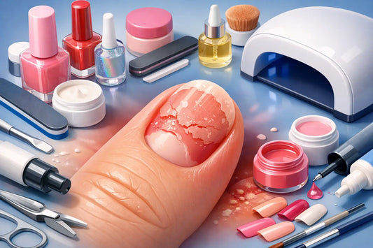 Nagelprobleme durch zu viele Produkte