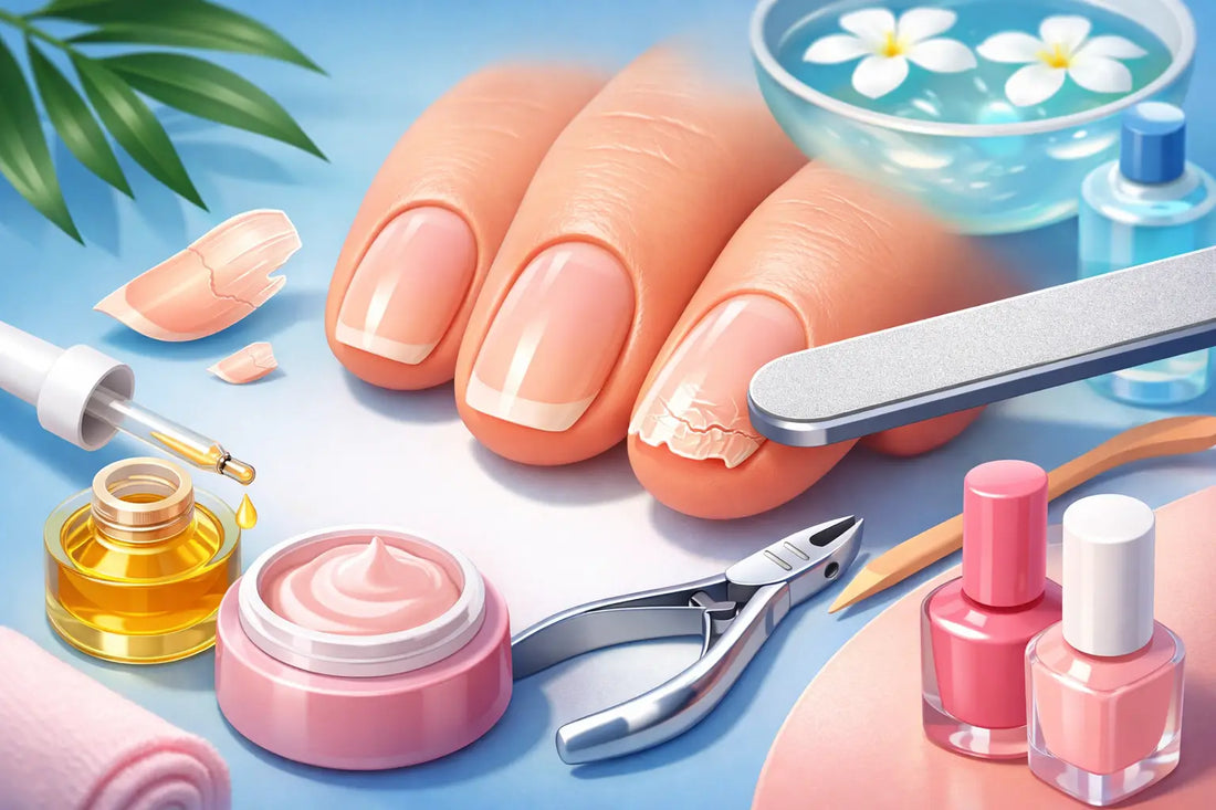 Nagelpflege bei brüchigen Nägeln richtig angehen