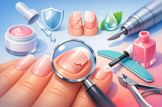 Realistische Nagelpflege bei Nagelschäden