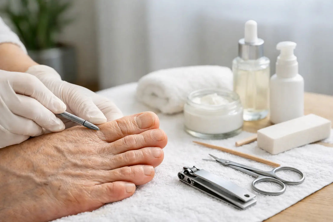 Nagelroutine bei empfindlicher Nagelplatte